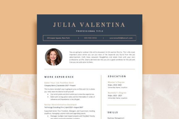 Download Professional Resume Template - Premium Resources
